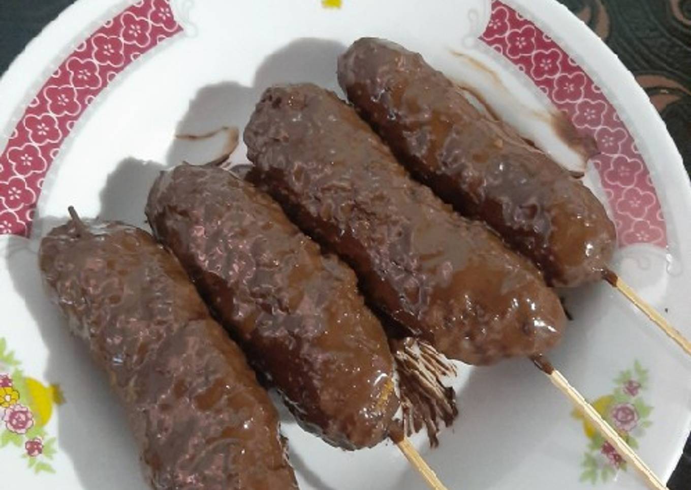 Sate Pisang Coklat