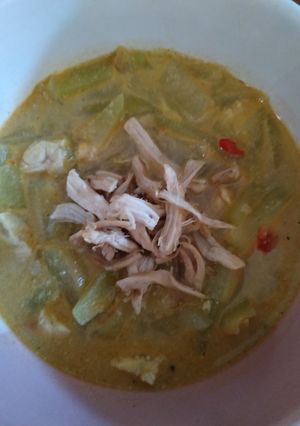 Foto resep Labu siam kuah pedes