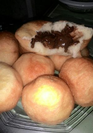 Foto resep Donat goreng isi coklat lumerrr