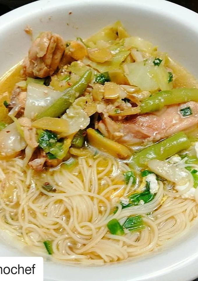 Una foto de Ramen de Gallina