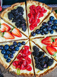 Una foto de Tartaleta de crema pastelera