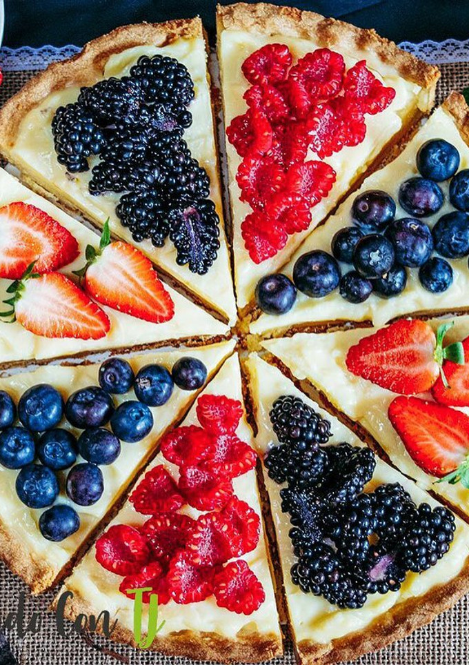 Una foto de Tartaleta de crema pastelera
