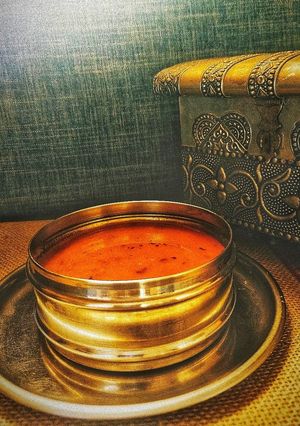 A picture of Gatte ki Sabzi.