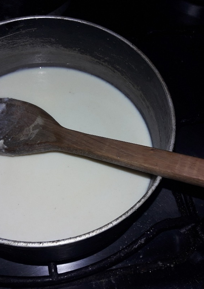 Una foto de Salsa Blanca (para sopa)!