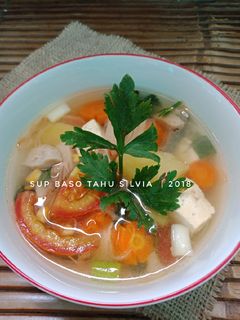 Foto resep Sup baso tahu