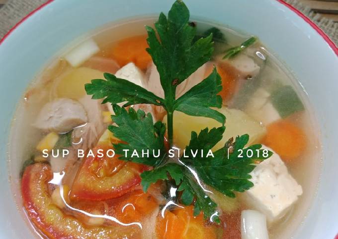 Resep Sup Baso Tahu Oleh Justsilvia😇 Cookpad