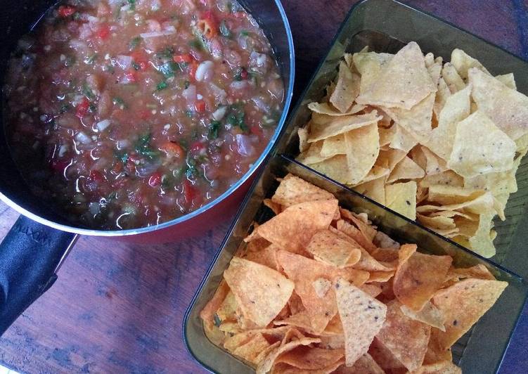Resep Saus Salsa for Tortilla Chips oleh Istiana Mustika Ratu Resep Saus Salsa for Tortilla Chips oleh Istiana Mustika Ratu