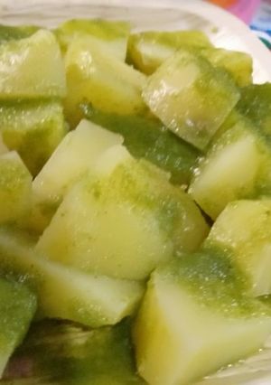 A picture of Aloo kachaloo.