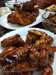 A picture of Buffalo wings.