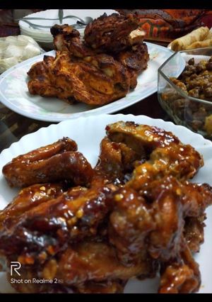 A picture of Buffalo wings.