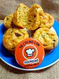 Muffins de zanahoria y remolacha