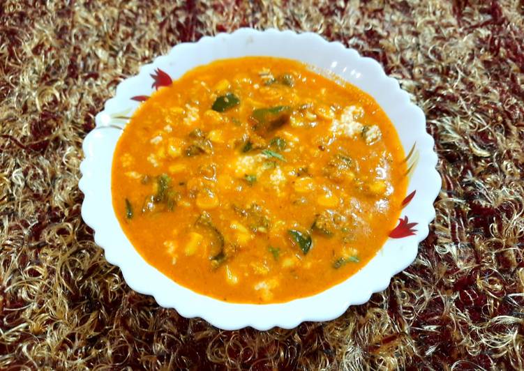 Corn Capsicum Masala