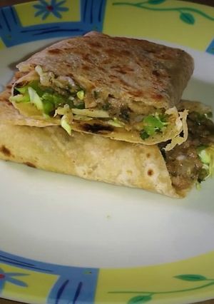 વેજ. ચણા ફ્રેન્કી(Veg. Chana Frankie Recipe In Gujarati) રેસીપી મુખ્ય ફોટો