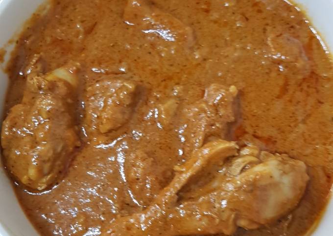 Recipe of Delicious Mustard sauce chicken curry #spiceweek6