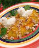 Soup bí đỏ quinoa thịt bò - ăn dặm cùng con