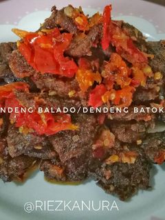 Foto resep Dendeng balado/Dendeng batokok