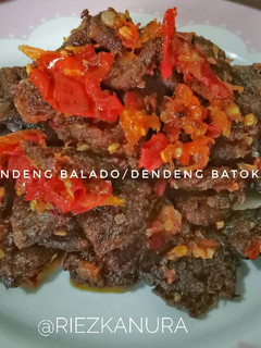 Foto resep Dendeng balado/Dendeng batokok