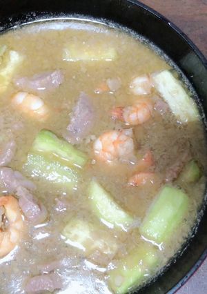 Hình của món Mắm kho miền tây.