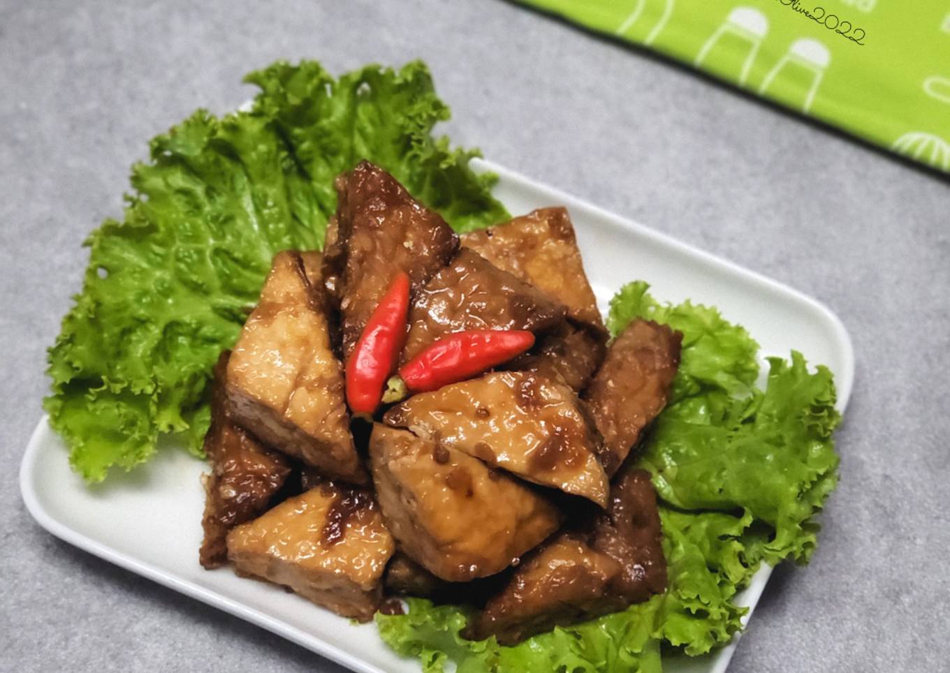 Tahu dan Tempe Bacem Sederhana