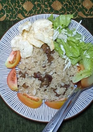 Foto resep Nasi goreng kambing