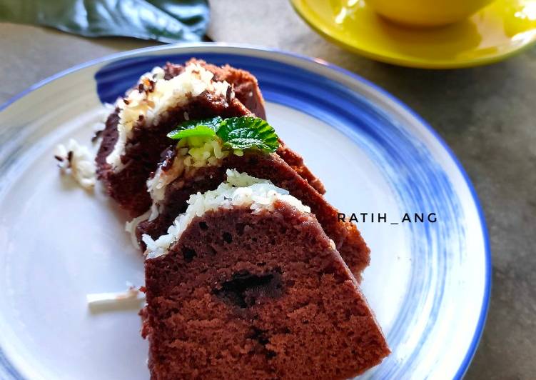 Resep Brownies kukus lembut Anti Gagal