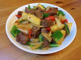 鳳梨牛肉粒