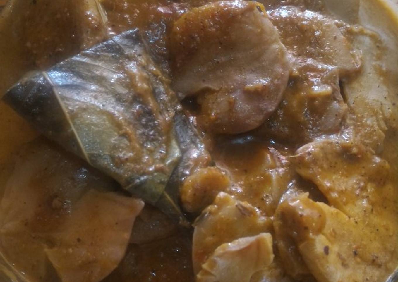 Rendang jengkol empuk