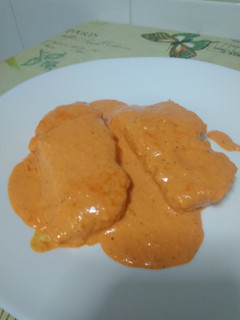 Una foto de 🐟🍽️🐟🍽️ Merluza con salsa 🐟🐟