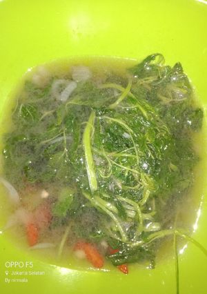 Foto resep Tumis bayam banjir