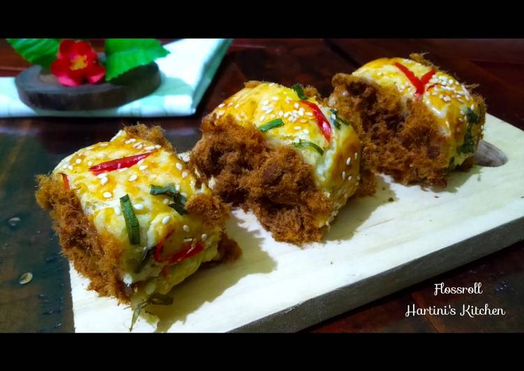 206.Floss Roll /Roti Abon Gulung
