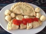 Pempek rumahan sederhana tanpa ikan