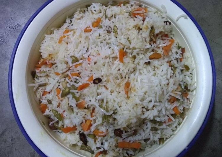 Mix veg fried rice