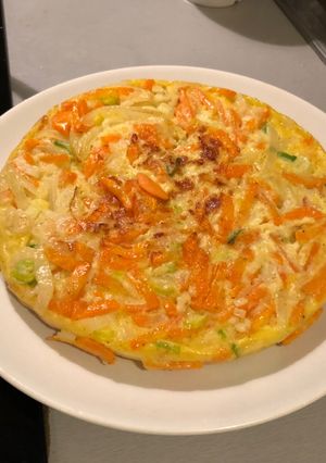 Foto resep Omelet Sayur
