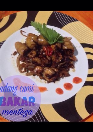 Foto resep Udang cumi bakar mentega teflon