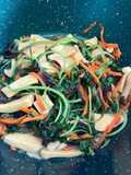 Sayur Bayam Tumis Cendawan