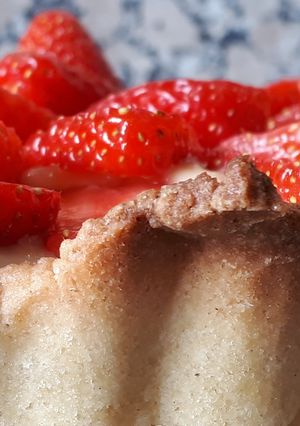 Une photo de Tarte aux fraises