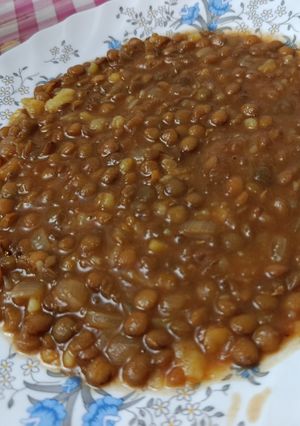 عکسی از دستور عدسی خوشمزه