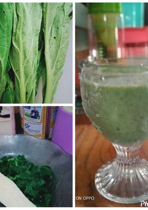 Foto resep Jus Sawi rasa alpukat