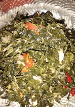 Foto resep Tumis Daun Singkong