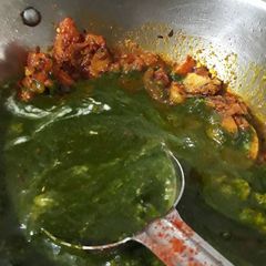 A picture of Palak Aalu Tomatar.