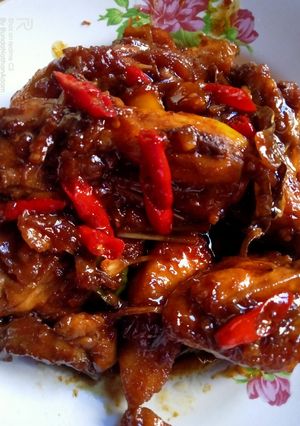 Foto resep Ayam kecap pedas