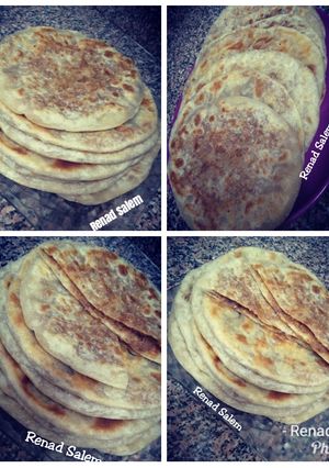 صورة لوصفة عيش او سندوتش البوتجاز بحشوة البطاطس روعة ♥😋