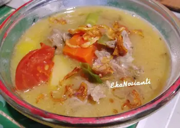 Caranya Bikin Sop daging sapi Ala Restoran