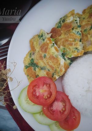 Foto resep Telur dadar sosis