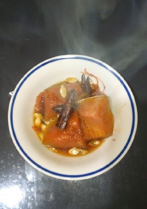 Una foto de Dulce de calabaza