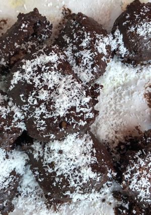 Una foto de Galletitas de chocolate fit proteicas