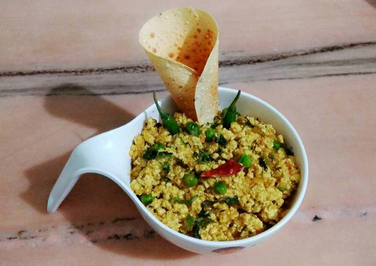 Recipe of Favorite Paneer bhurji