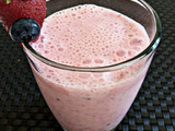Licuado de Arándanos y Frutillas🍓