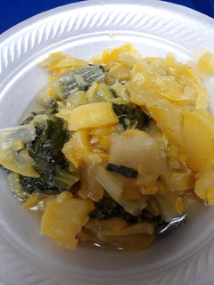 A picture of Squash and Bok Choy.