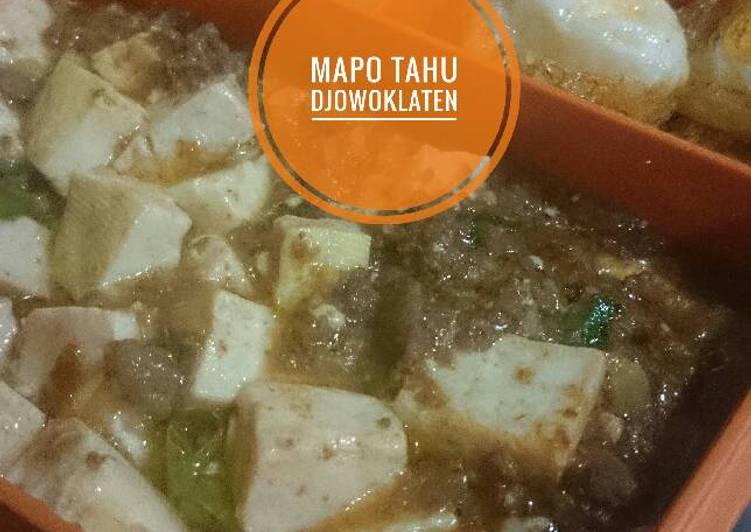 Resep: Mapo Tahu yang Lezat